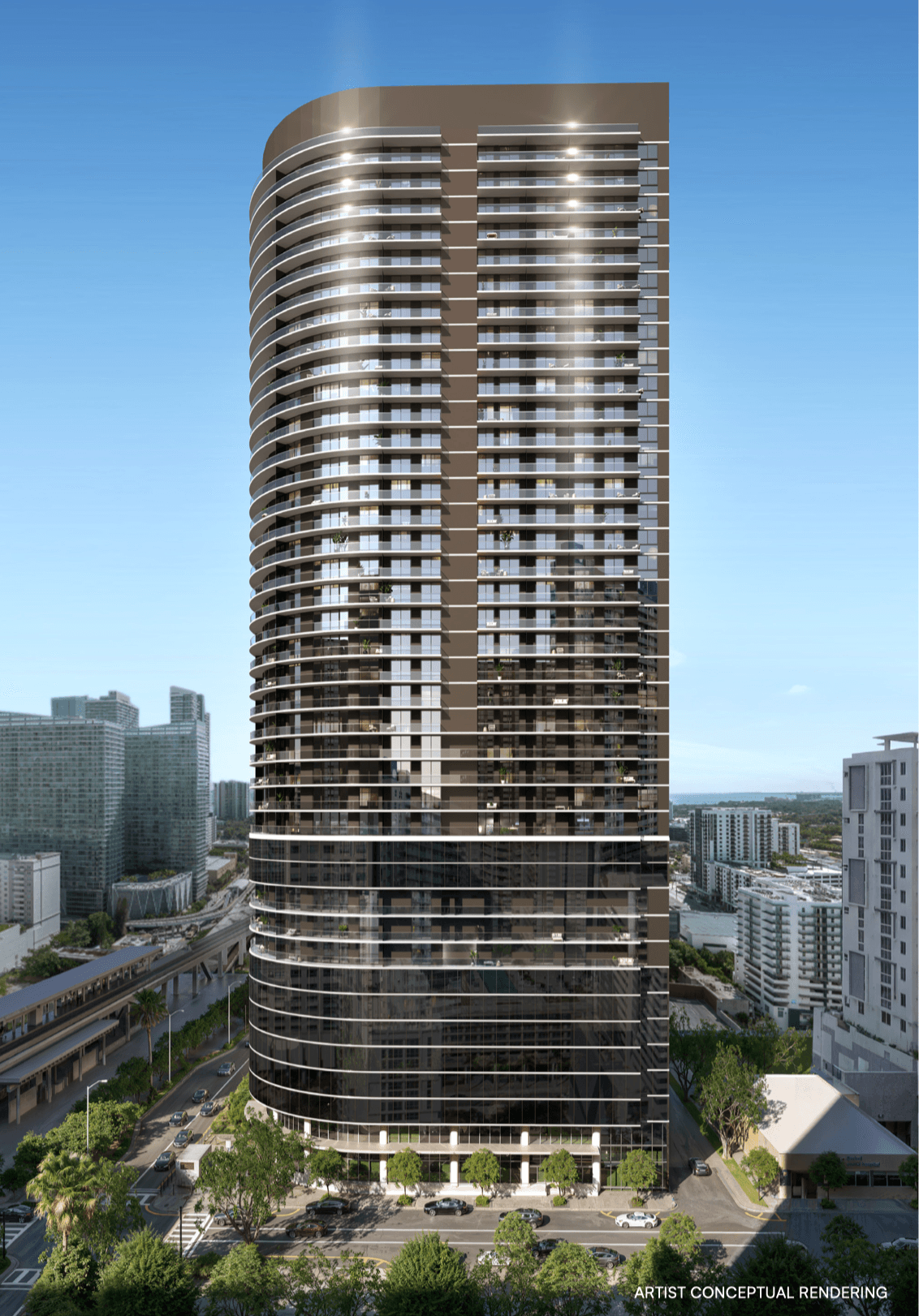 One Twenty Brickell Residences Signature view